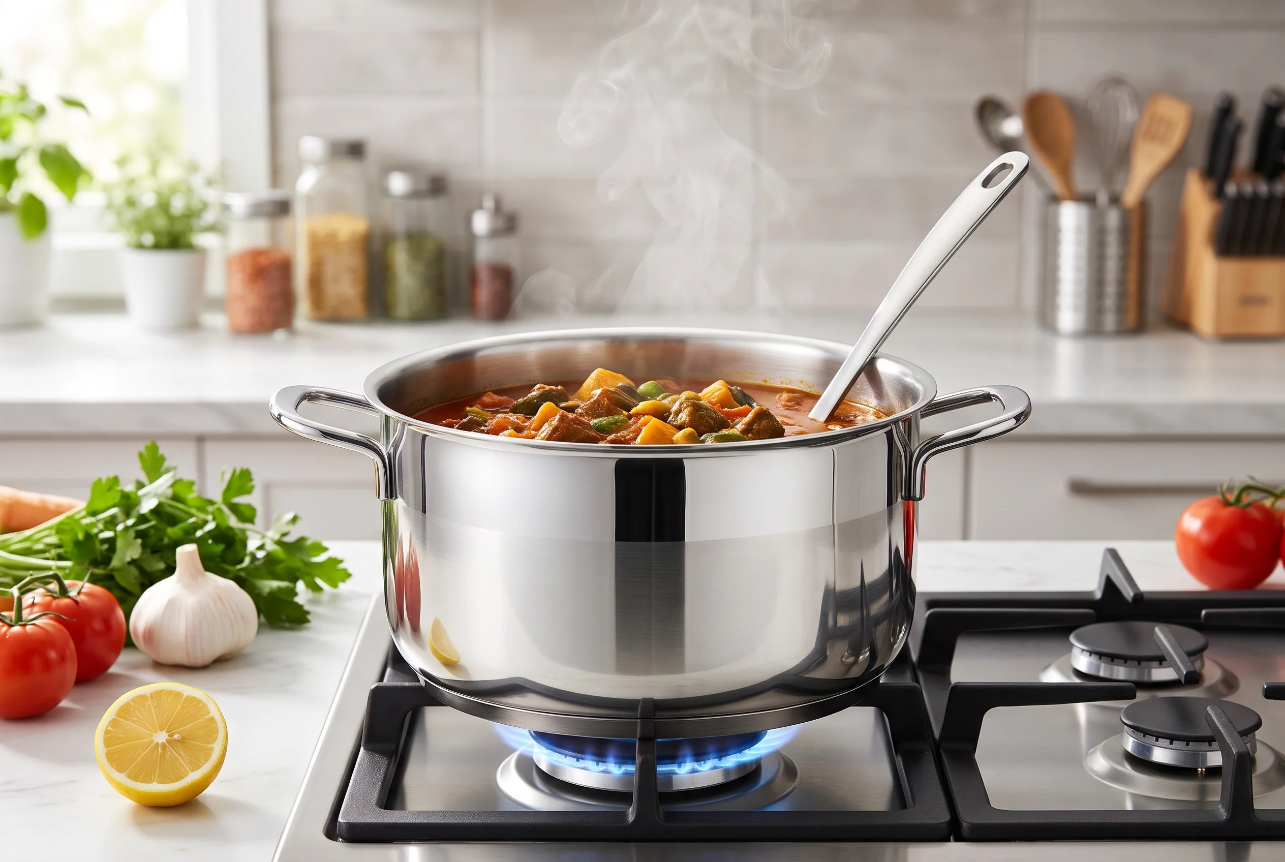 مزایای قابلمه استیل
